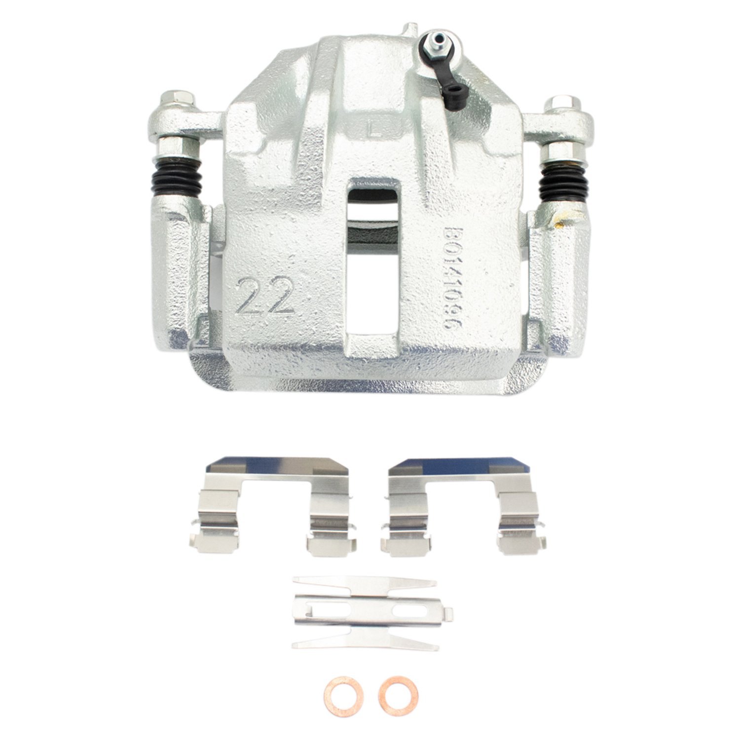 TRQ® BKA19166 Front Disc Brake Kit with Ceramic Pads and Calipers