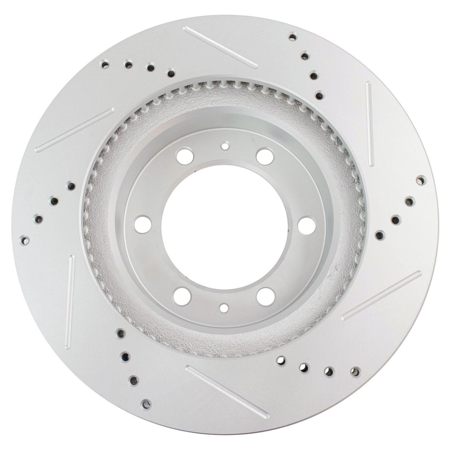 TRQ® BKA26285 SemiMetallic Performance Brake Pad & Rotor Kit with Calipers