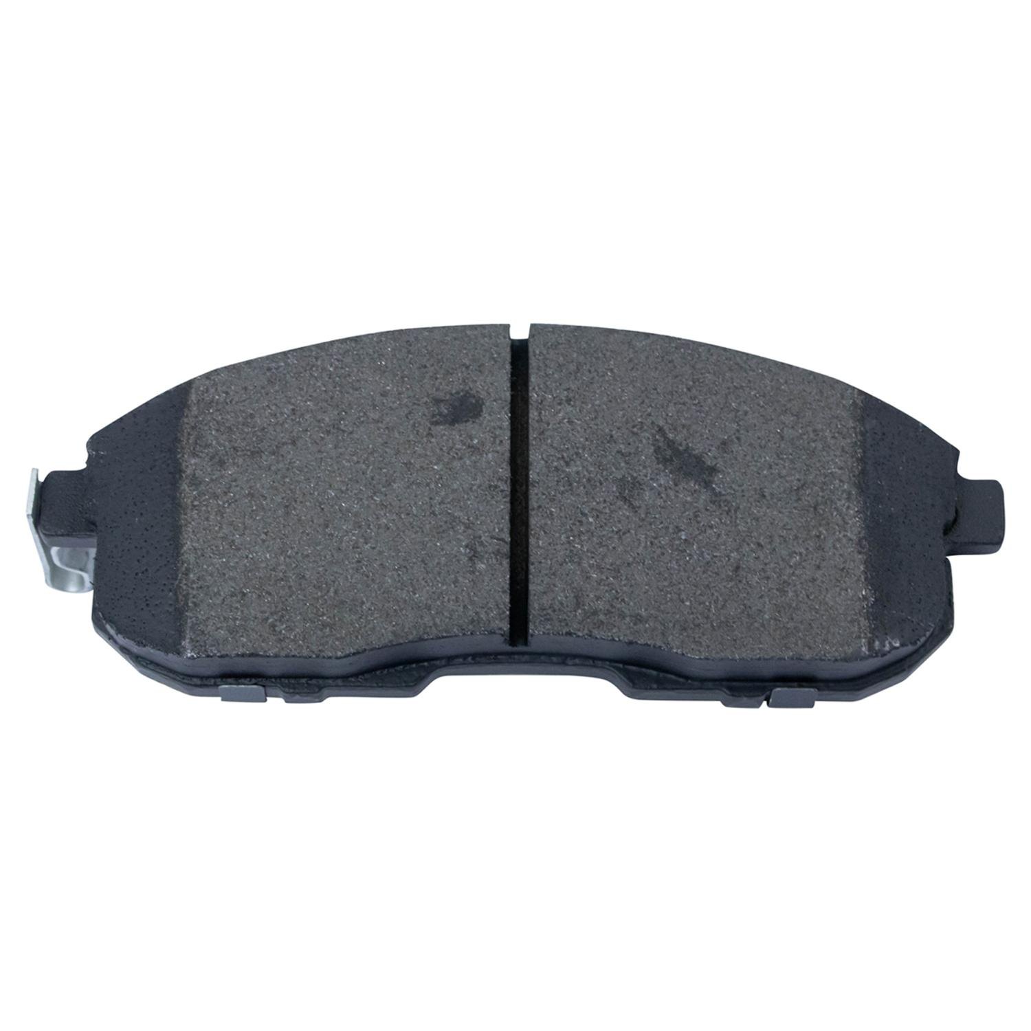 TRQ® BKA26295 SemiMetallic Performance Brake Pad & Rotor Kit with