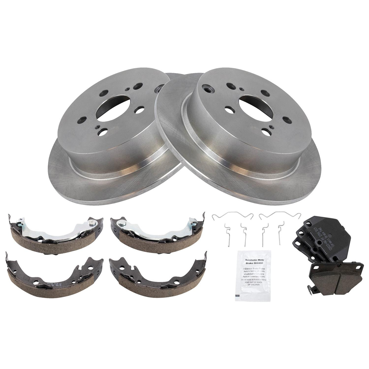 thumbnail image 2 of Toyota OEM Factory Rear Drum Brake Shoes Set 04495-52040 Various Models 2 of 14