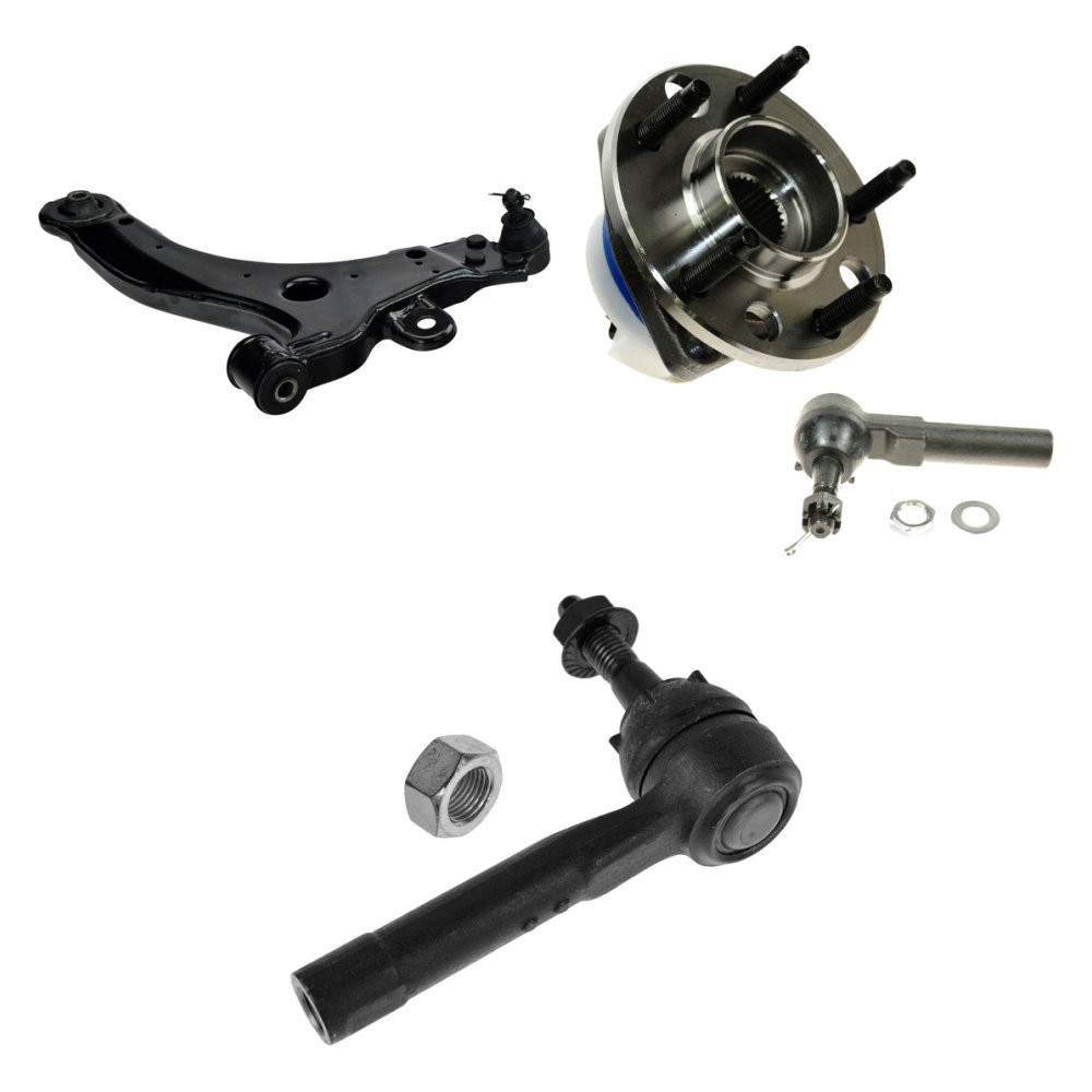 Front Lower Forward Control Arm Ball Joint Driver Passenger Pair 2pc For A8 S8 - View #8