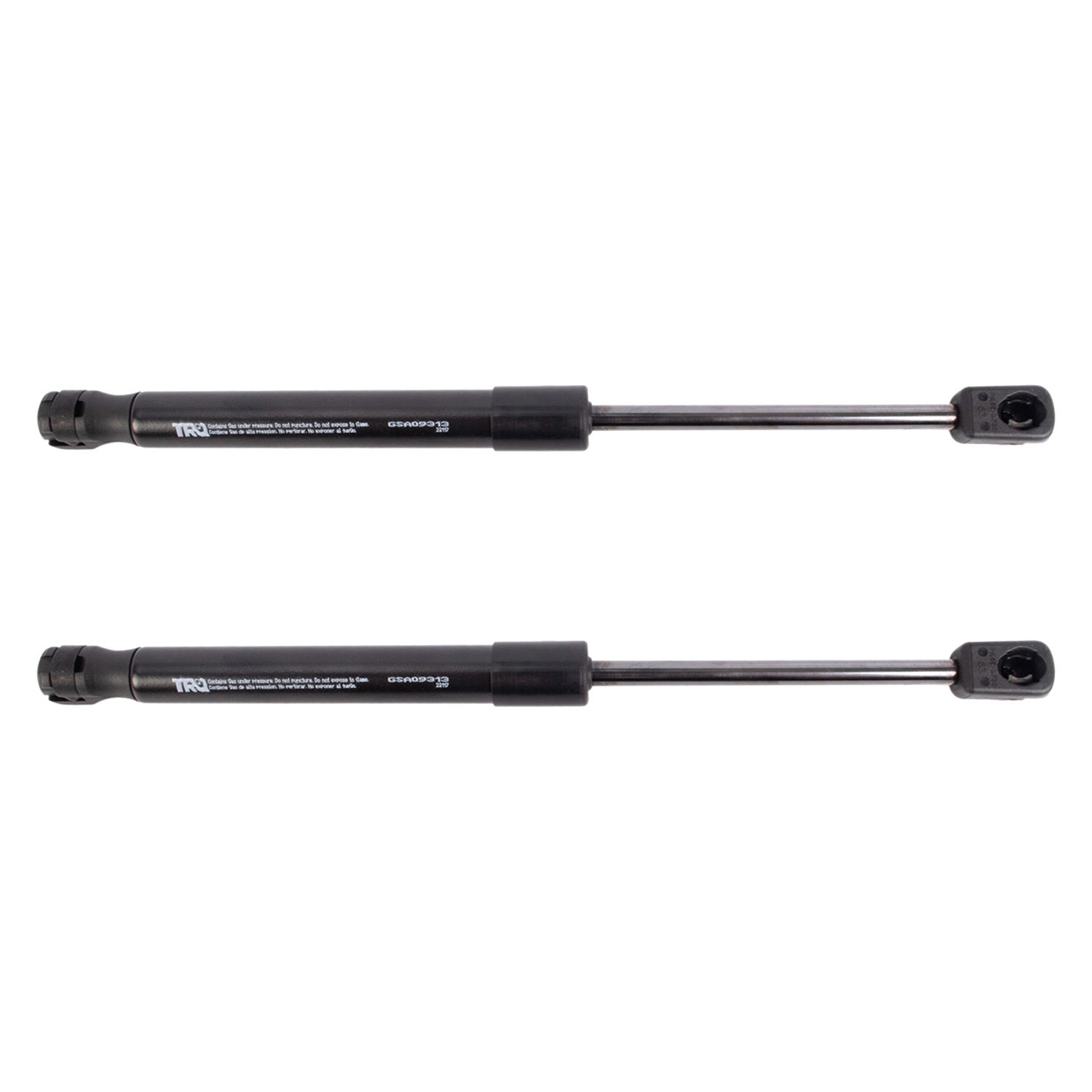 TRQ® GSA09068 Driver and Passenger Side Trunk Lift Support Set