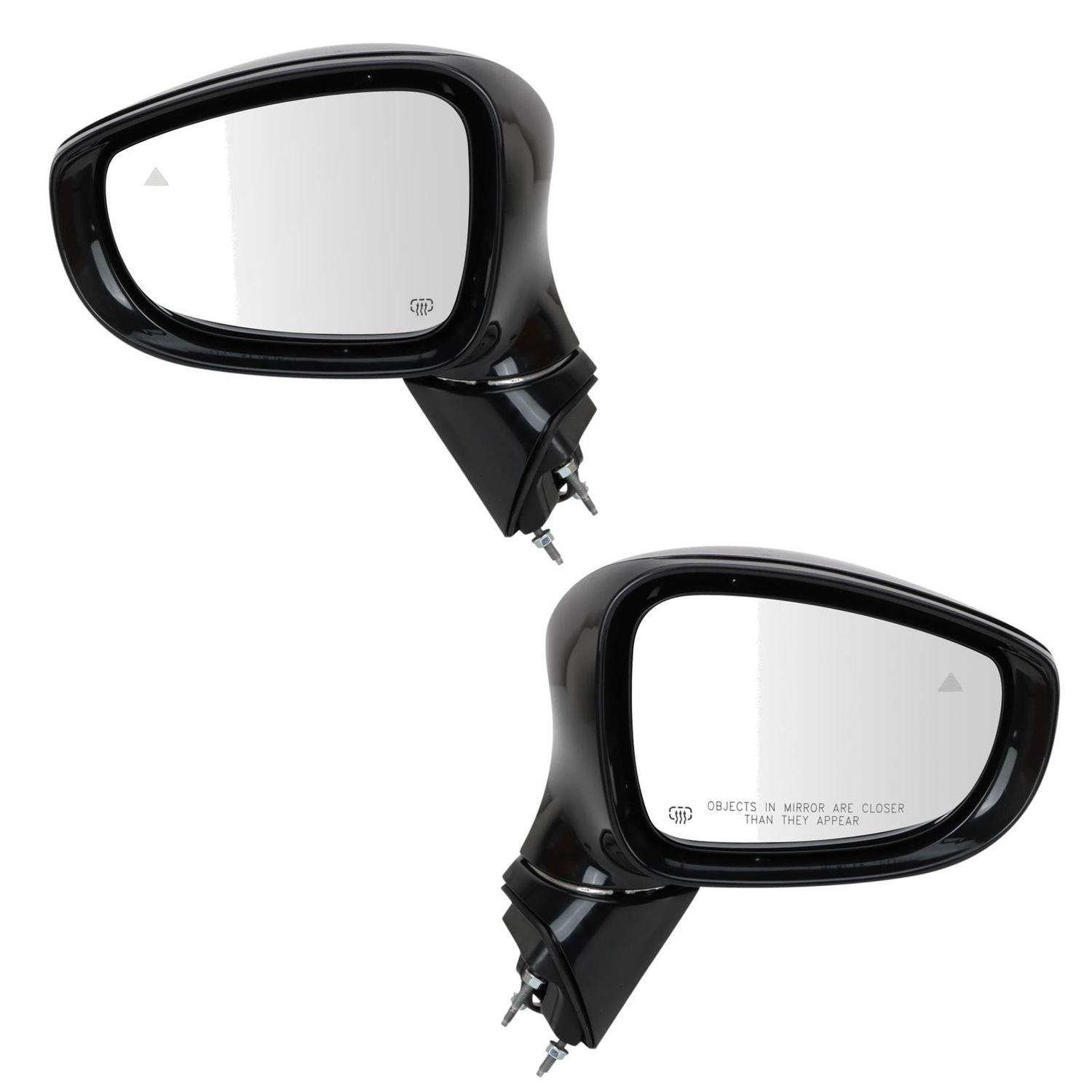 TRQ® MRA18050 Driver and Passenger Side View Mirror Set