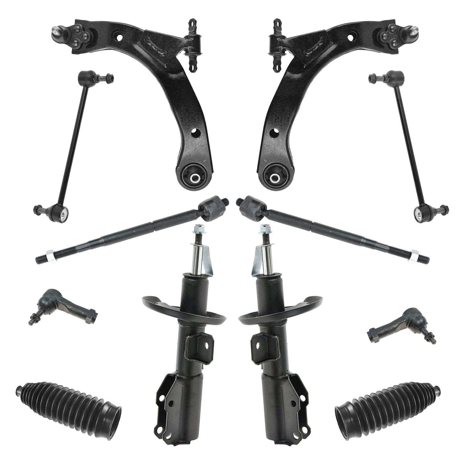 TRQ® PSA75043 - Front Suspension Kit