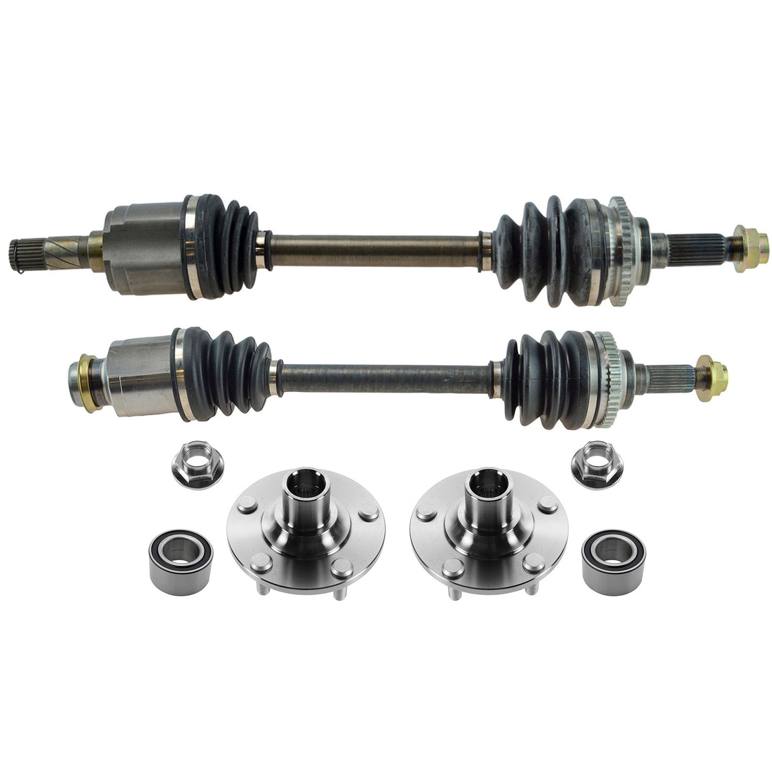 TRQ® PSA78428 - Front Drivetrain Kit