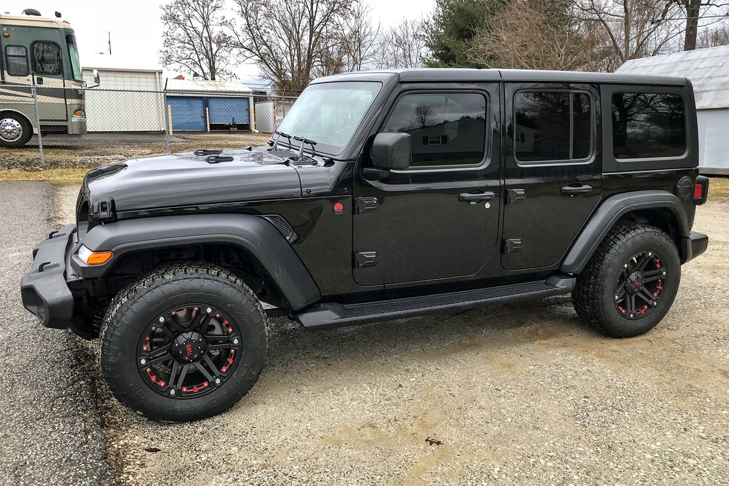 Jeep Wrangler Wheels Black