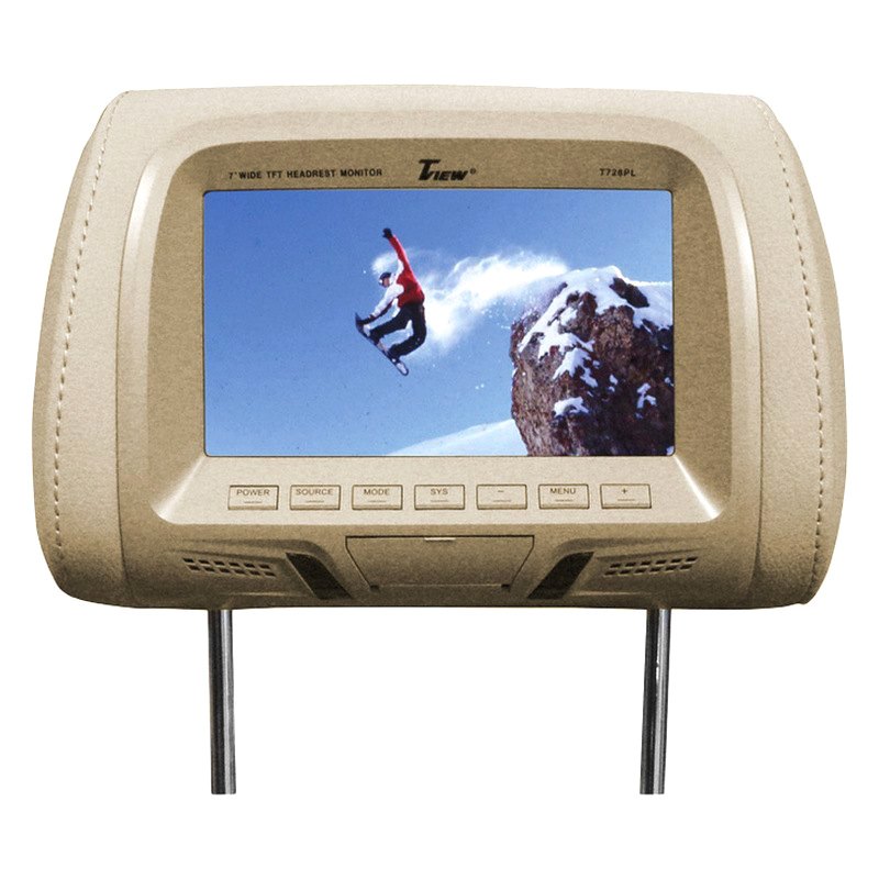 Монитор tft 7. 11 Headrest TFT LCD Monitor. 9 Inches Headrest TFT LCD Monitor. TFT LCD Color Monitor подголовники японские. Tview монитор.