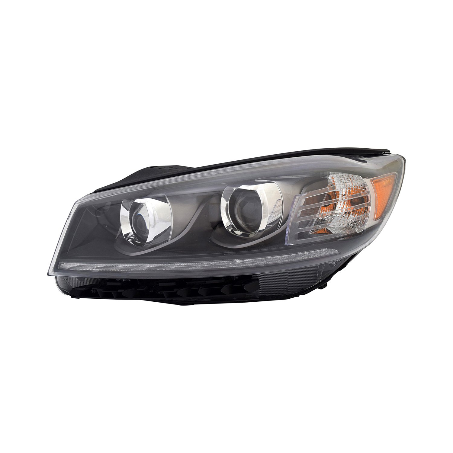 TYC® 20-16646-00 - Driver Side Replacement Headlight (Standard Line)