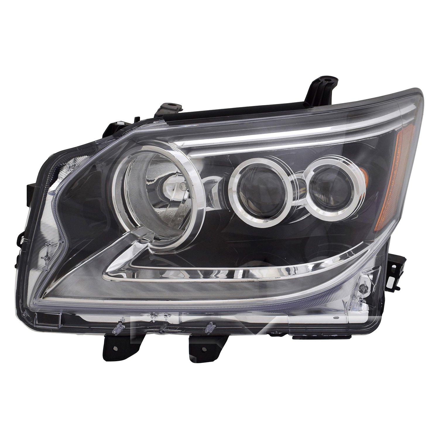 TYC® 201758800 Driver Side Replacement Headlight Lens and Housing