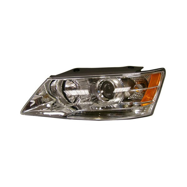 TYC® - Hyundai Sonata with Factory Halogen Headlights 2009 Replacement ...