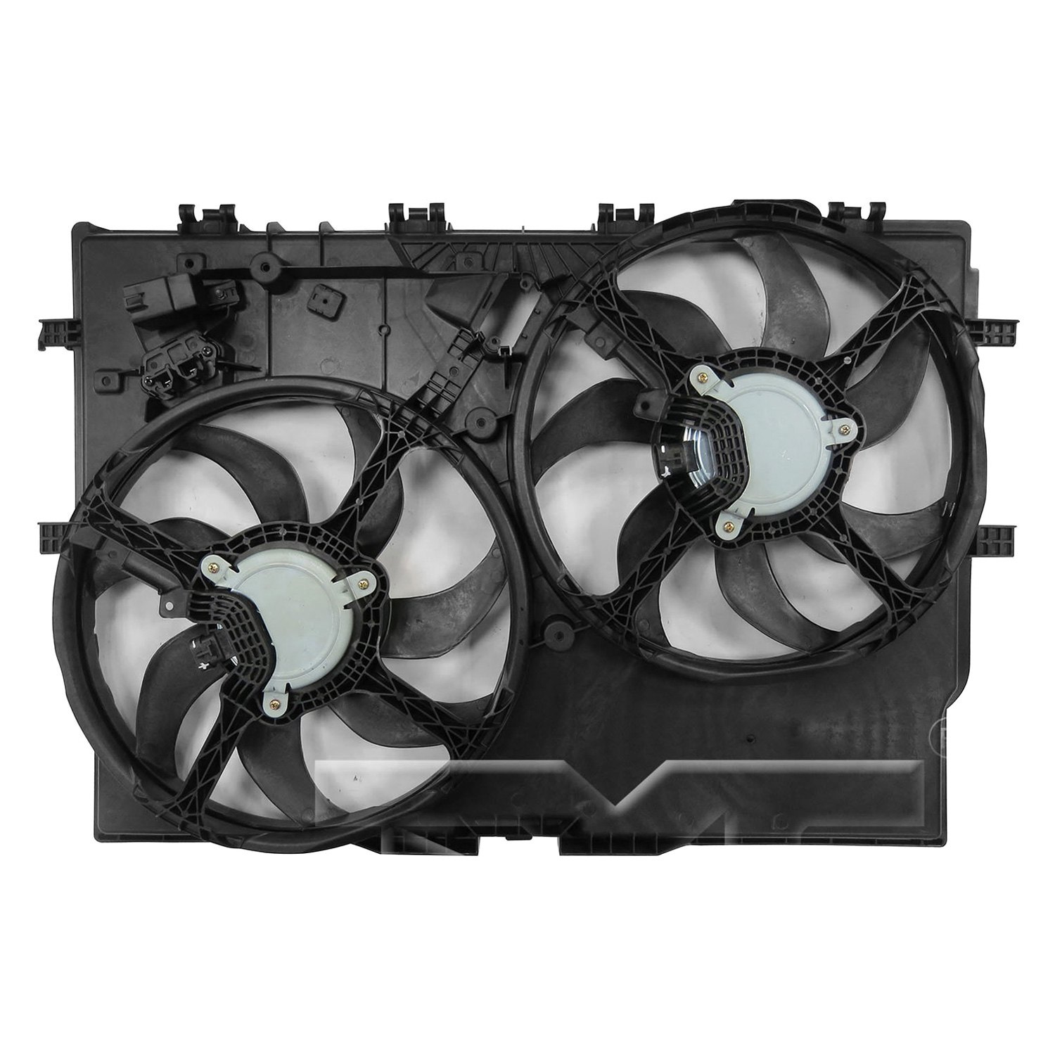 TYC® 623720 - Dual Radiator and Condenser Fan Assembly