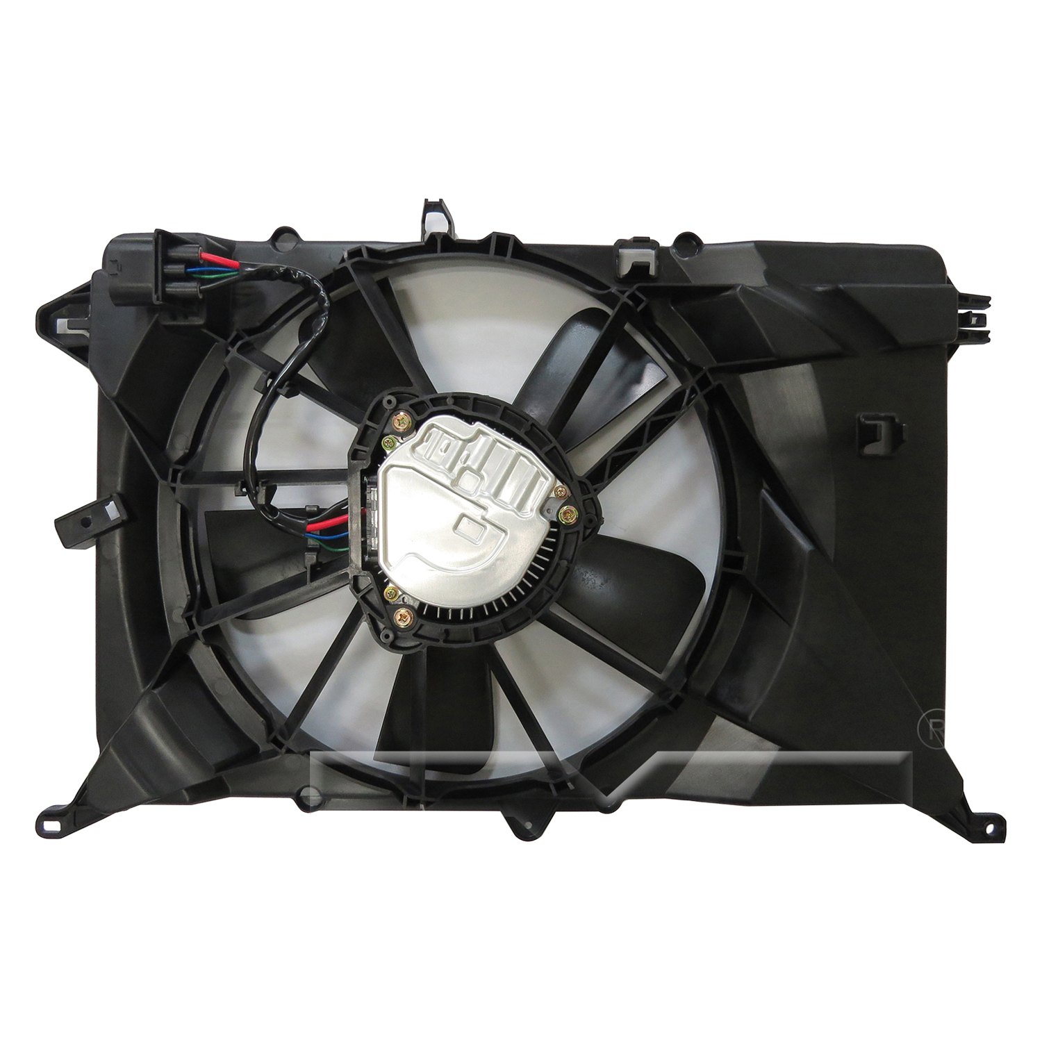 TYC® 624520 - Dual Radiator and Condenser Fan Assembly