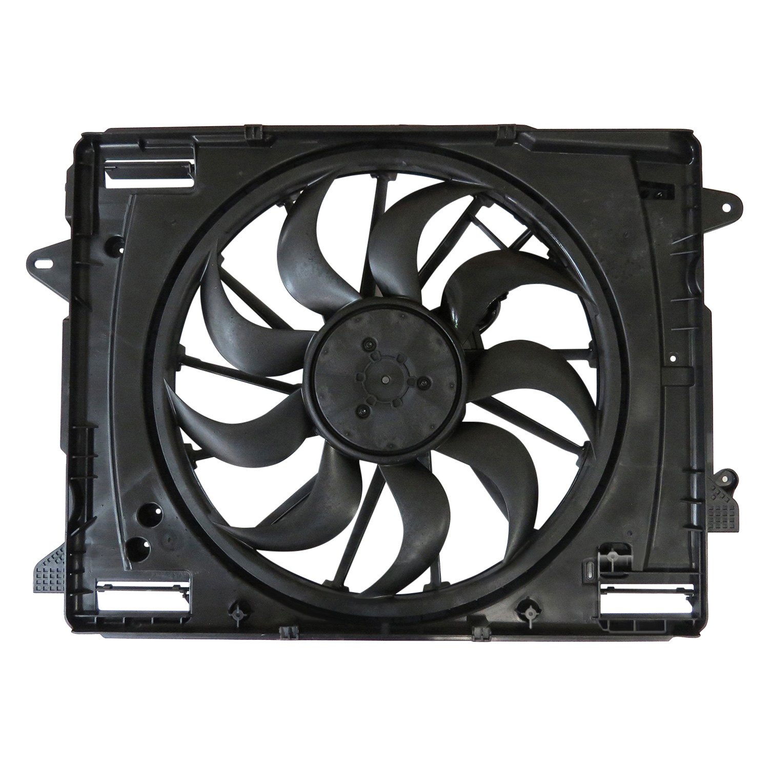 TYC® 624730 - Dual Radiator and Condenser Fan Assembly