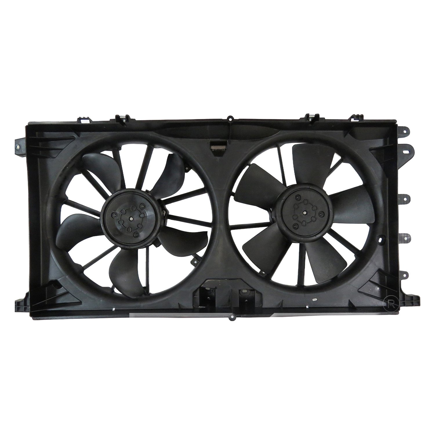 TYC® 625190 - Dual Radiator and Condenser Fan Assembly