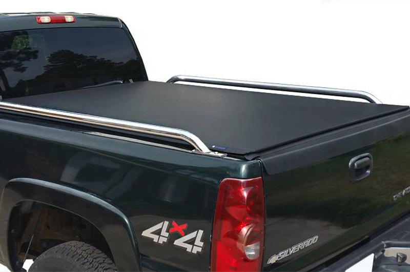 Tyger Chevy Silverado 1500 5 8 69 3 Bed Without Utility Track System 2014 T2 Soft Roll Up Tonneau Cover