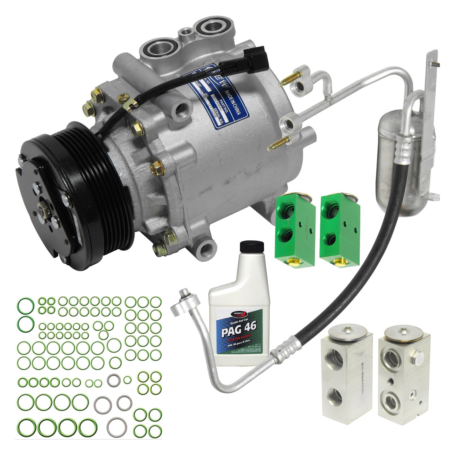 Universal Air Conditioner® KT3951 - A/C Compressor Kit
