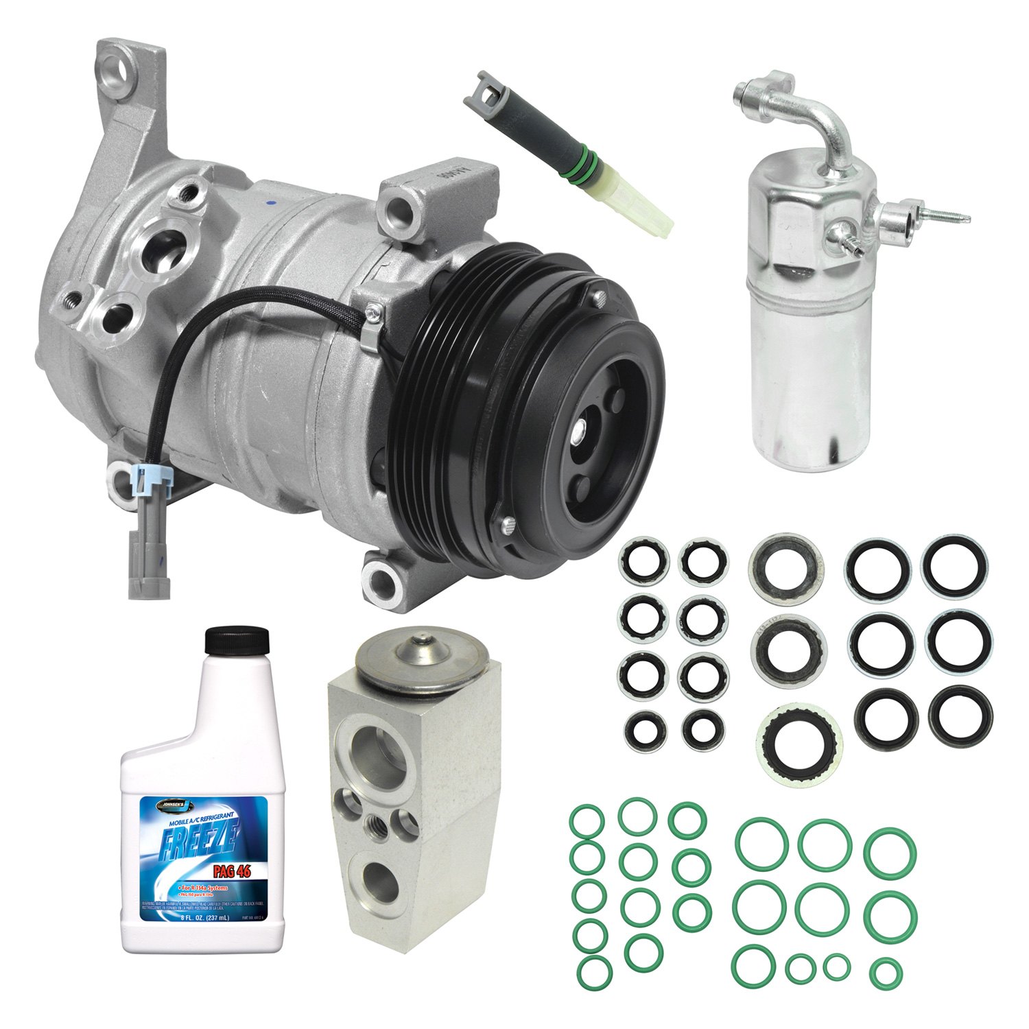 New A/C Compressor and Component Kit KT 4787A 