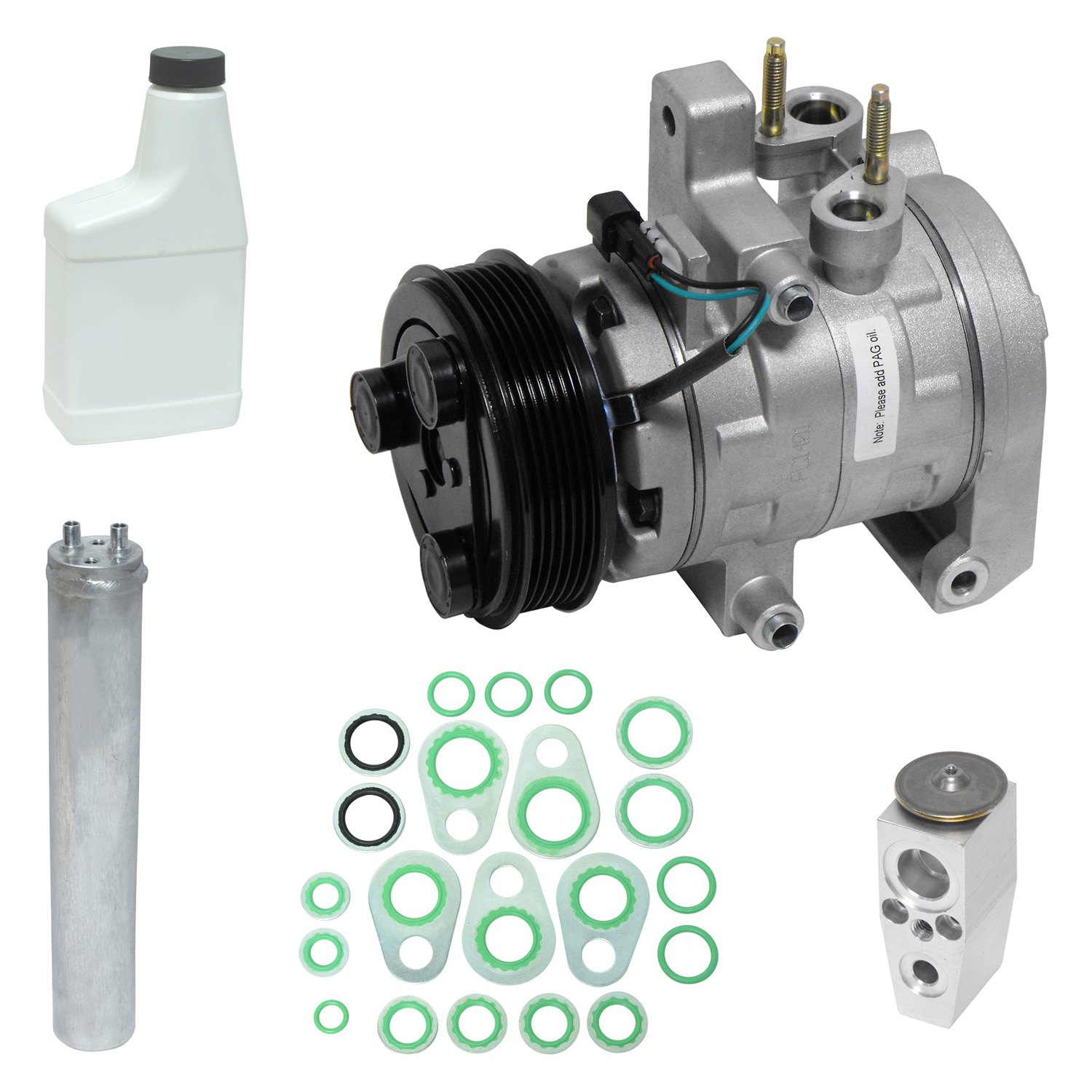 UAC® - Ford Mustang 2018 A/C Compressor Kit