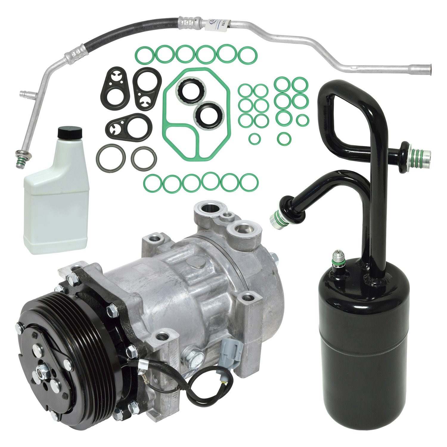 UAC® Jeep Wrangler 1998 A/C Compressor Kit