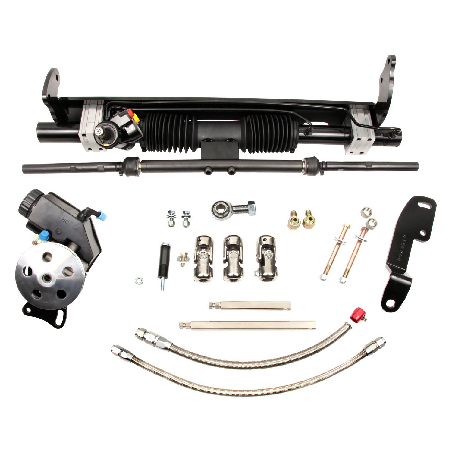 Unisteer ® 8011000-01 - Hydraulic Power Steering Rack and Pinion Kit.