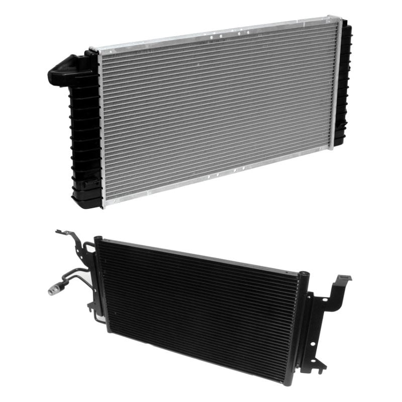 Universal Air Conditioner® BNDL-476650 - Radiator and Condenser Kit