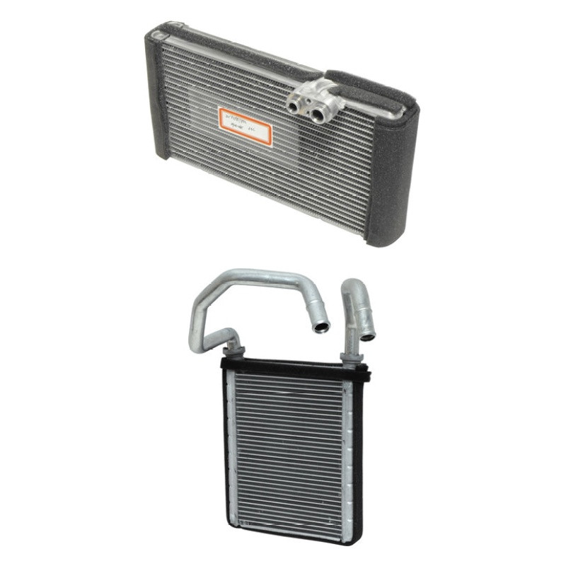 Ac Core Radiator Universal Air Conditioner® BNDL-481326 - A/C Evaporator Core and Heater ...