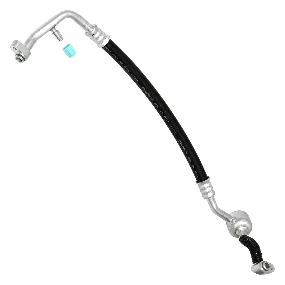 thumbnail interactive-video image 1 of Universal Air Conditioner A/C Refrigerant Discharge Hose – HA 112026C For Car AC Repair 1 of 6