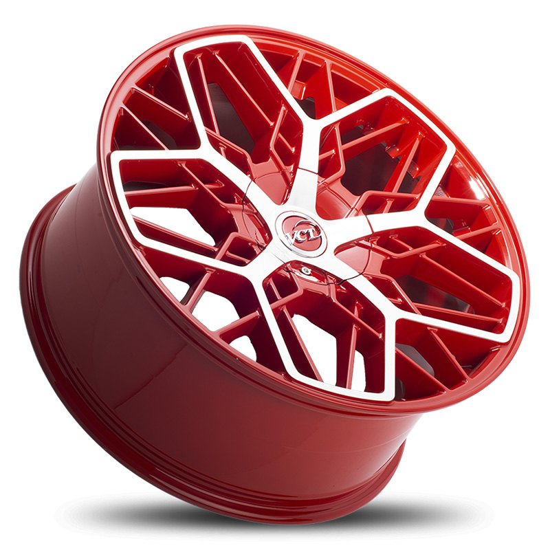 vegamike様 VCT® PHOENIX Wheels - Candy Red with Machined Face Rims
