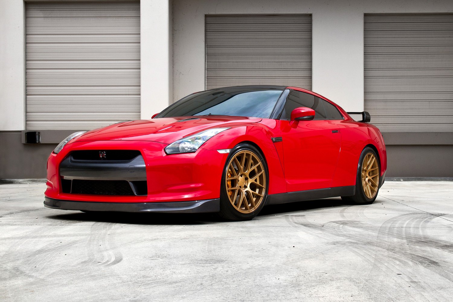 Bronze Wheels Nissan GTR