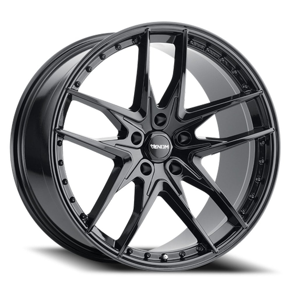 VENOM WHEELS® 38 Wheels - Gloss Black Rims