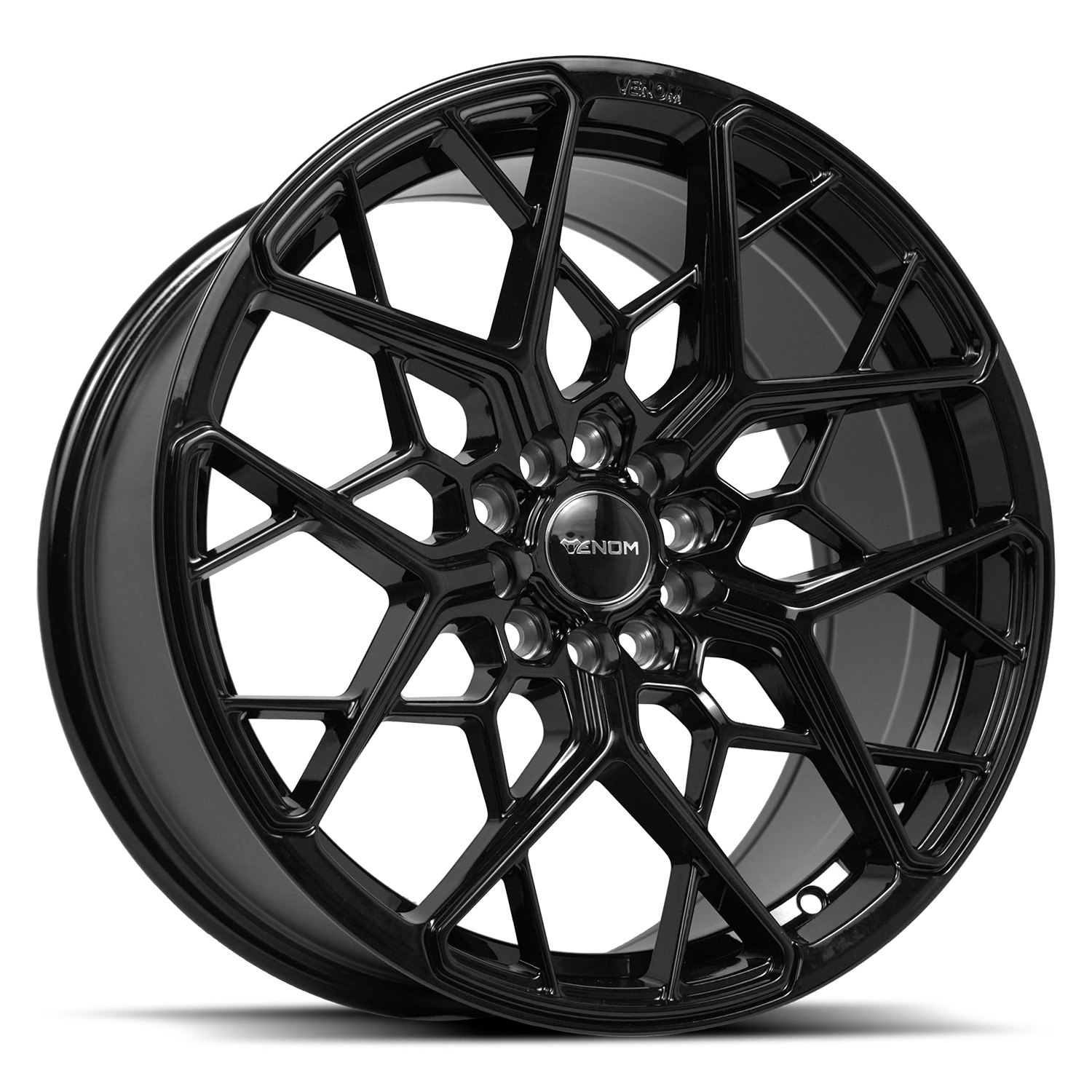 VENOM WHEELS® 46 Wheels - Gloss Black Rims