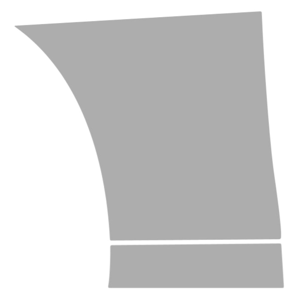 Vicrez® vpp25798 - Paint PPF Pre-Cut Front Driver Side Wheel Splash ...