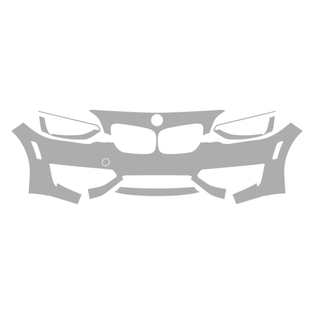 Vicrez® vpp25996 - Paint PPF Pre-Cut Front Bumper Kit Protection