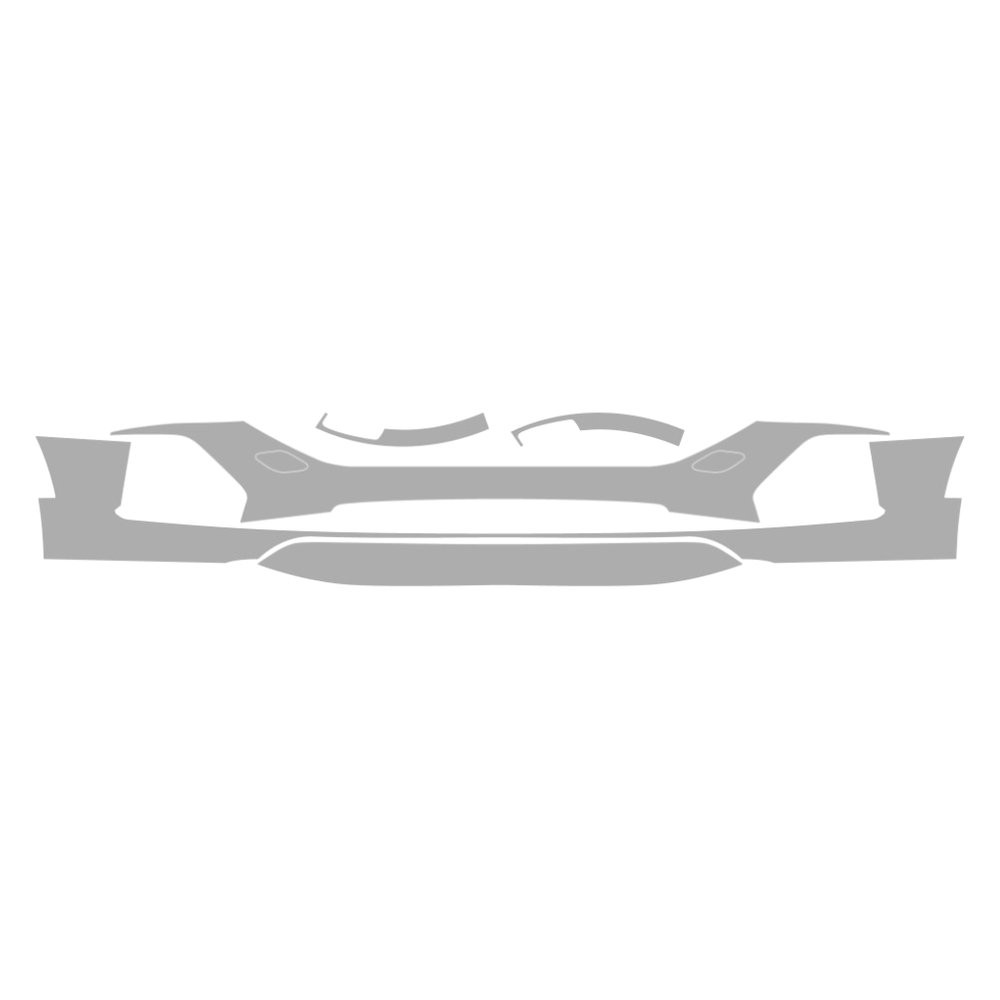 Vicrez® vpp30218 - Paint PPF Pre-Cut Front Bumper Kit Protection