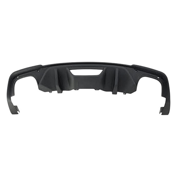 Double Rear Diffuser Vicrez® vz105317 - GT Style Dual Outlet Rear Diffuser