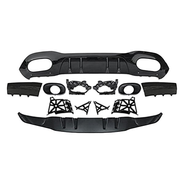 Vicrez® vz106080 - Rear Diffuser