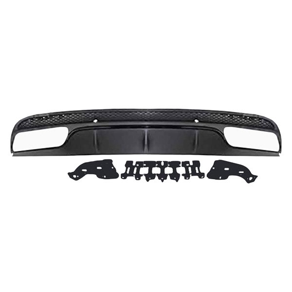 Vicrez® vz106154 - Black Rear Diffuser