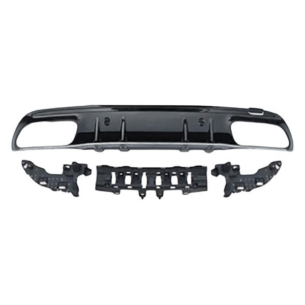 Vicrez® vz106177 - Black Rear Diffuser