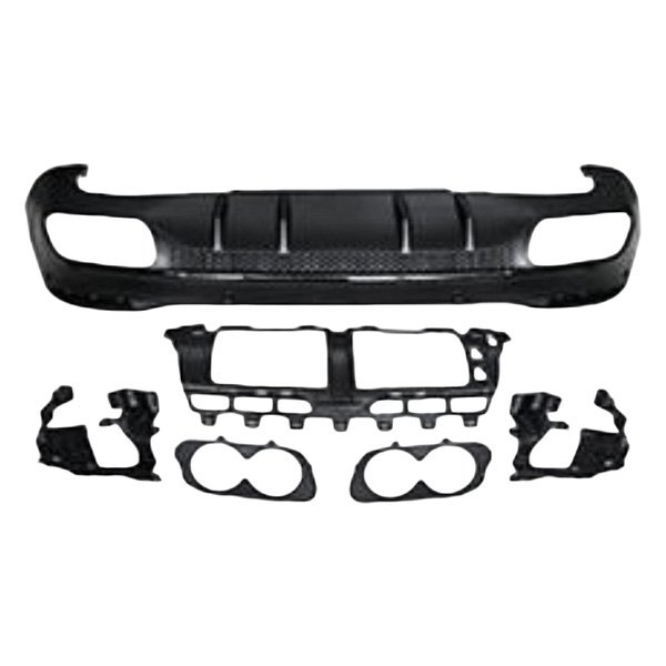 Vicrez® vz106382 - Black Rear Diffuser
