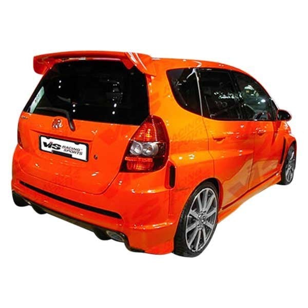 Vis Racing Honda Fit Techno R Style Fiberglass Wide Body Kit