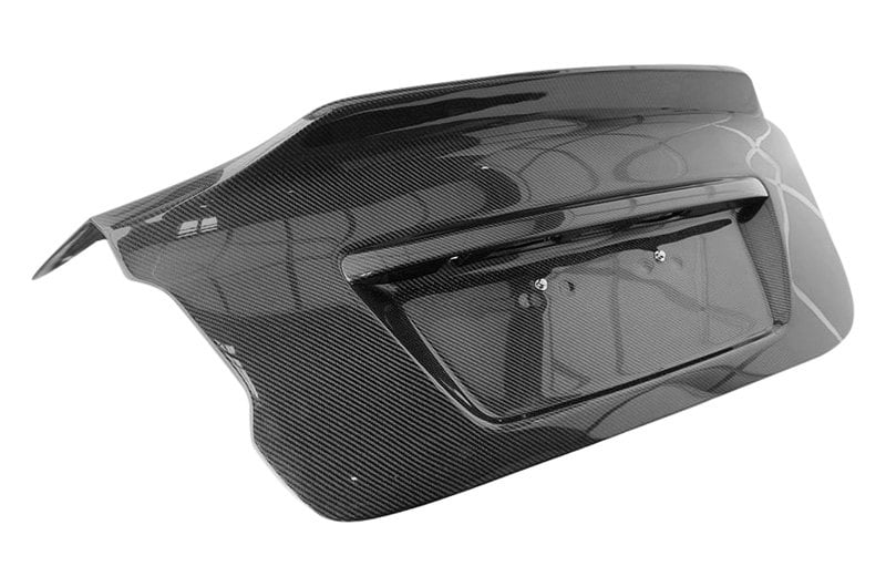 VIS Racing® 15SBWRX4DDEM-020C - Demon Style Carbon Fiber Trunk Lid