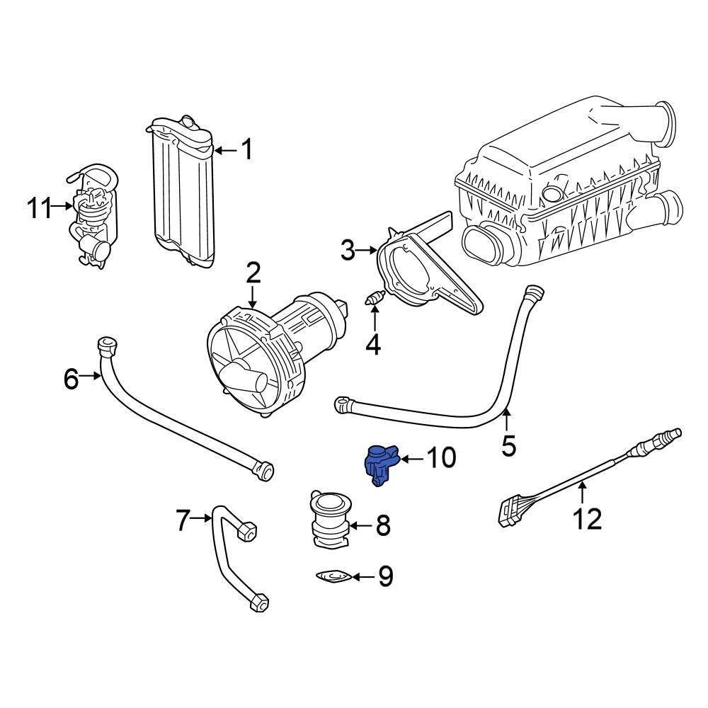 Volkswagen OE 191906283A Secondary Air Injection Solenoid