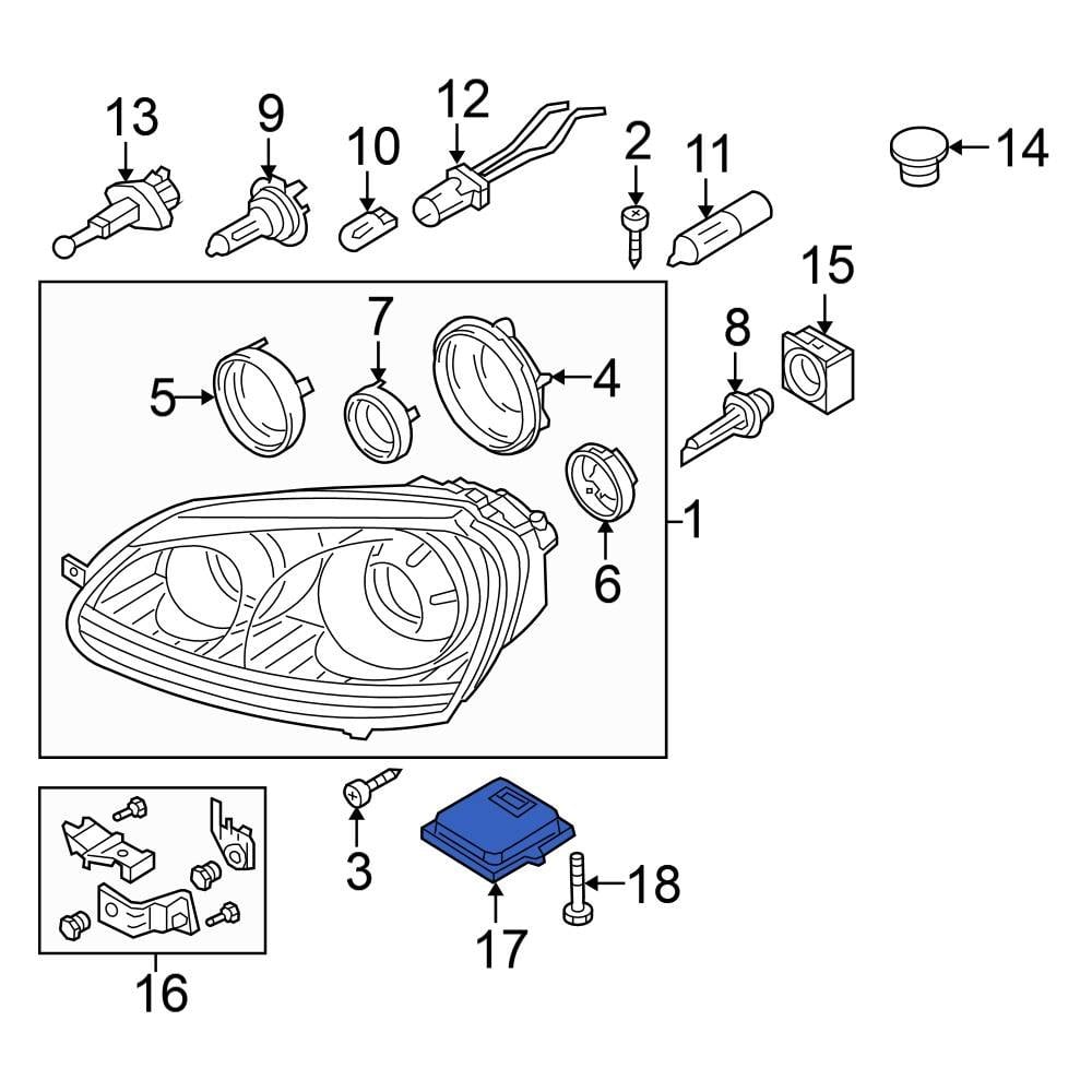 mercedes-benz-oe-1635450116-headlight-control-module