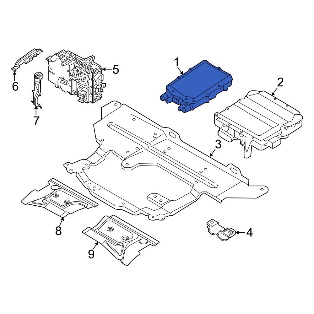 Volvo OE 36011821 Drive Motor Battery Pack Charger