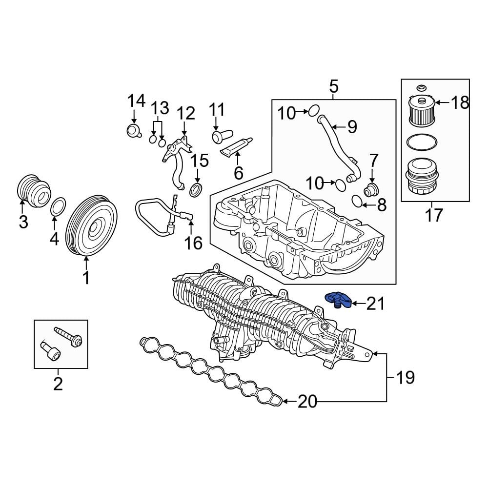 Volvo OE 31432308 - Manifold Absolute Pressure Sensor