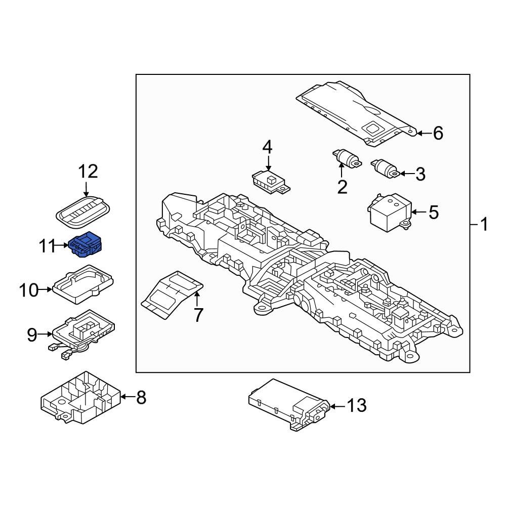 Volvo OE 32263664 Drive Motor Battery Pack Disconnect Switch