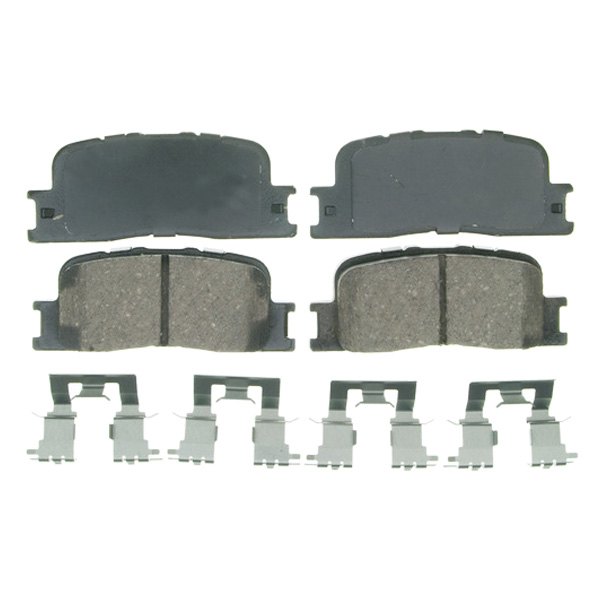 Wagner® ZD885A QuickStop® Ceramic Rear Disc Brake Pads