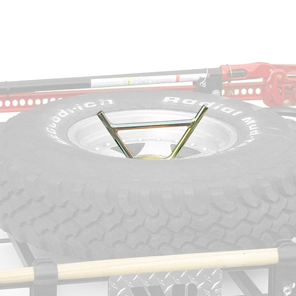 Warrior® 3819 - Roof Rack Spare Tire Carrier