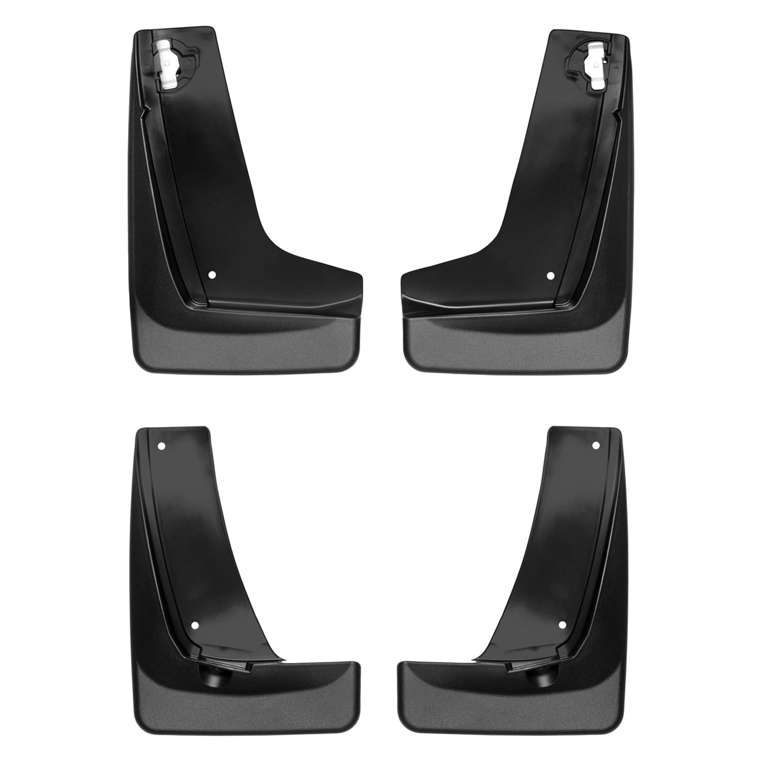 WeatherTech® Chevy Equinox 2019 Black Mud Flaps