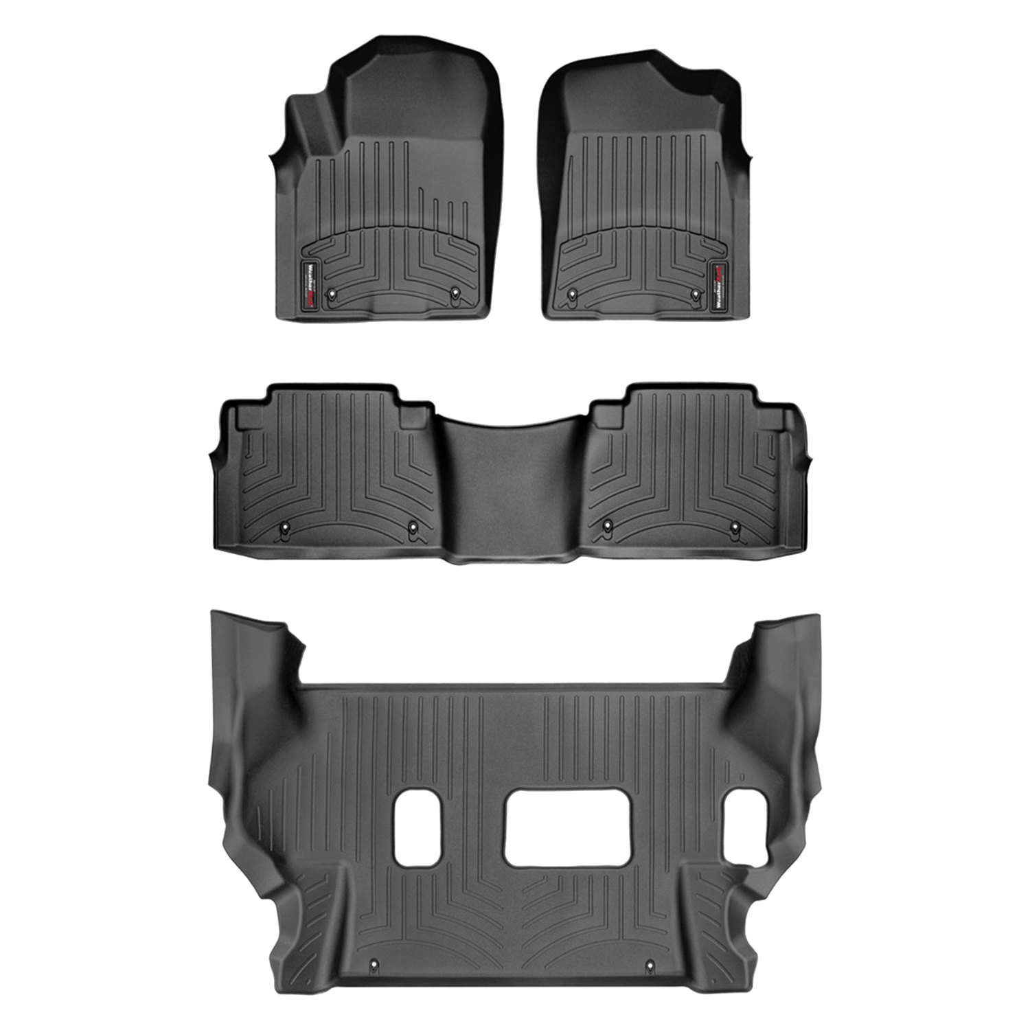 2011 Toyota 4Runner Black Loop Driver /& Passenger Floor GGBAILEY D2593A-F1A-BK-LP Custom Fit Car Mats for 2010